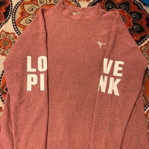VS Pink oversized sweater